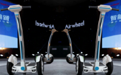 La gente podía llevarlos en los autobuses o metro, y luego montarlo para terminar las últimas millas entre la estación y sus empresas.